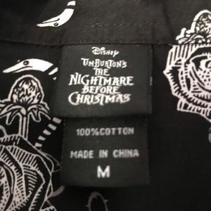 Disney Shirts - Nightmare Before Christmas Button-Up Disney Shirts - Nightmare Before Christmas Button-Up